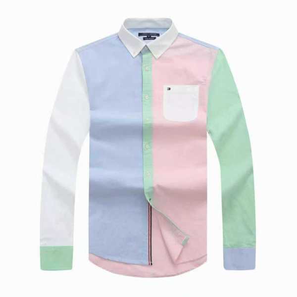 TMH Long Sleeve Multi Colored Shirt