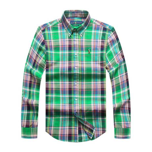 PRL Long Sleeve checkered Shirt