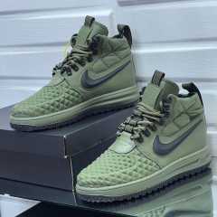 NIKE LUNAR FORCE 1 DUCKBOOT HIGH TOP GREEN