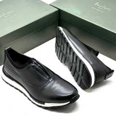 Berluti Leather Shoe Black