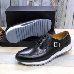Berluti Lace Up Leather Shoe Black