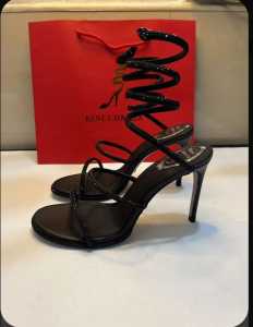 RENE Caovilla Spiral - BLACK