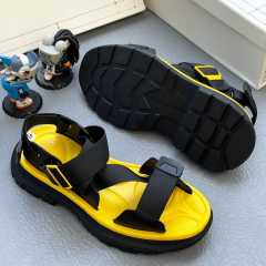 Alexander McQueen Sandals Black Yellow
