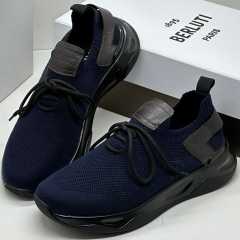 Berluti Sneakers Navy Blue