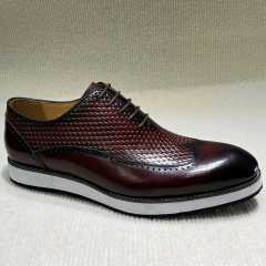 Berluti Leather Lace Up Shoe Brown