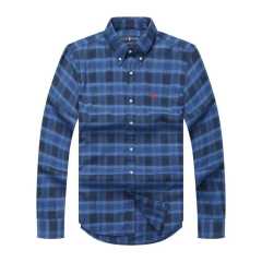 Prl Long Sleeve Checkered Shirt