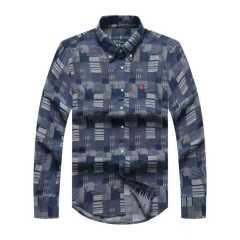 Prl Long Sleeve Checkered Shirt