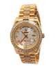 Rolex Exotic Crystal Day-Date Swiss Mechanism Gold