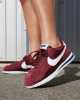 NIKE CORTEZ CLASSIC SNEAKERS - BURGUNDY