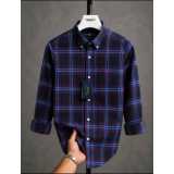 PRL Long Sleeve Checkered Shirt