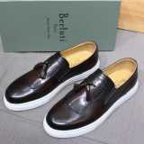 Berluti tassel Leather Sneaker Coffee Brown
