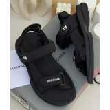 BALENCIAGA LUXE SANDALS - BLACK