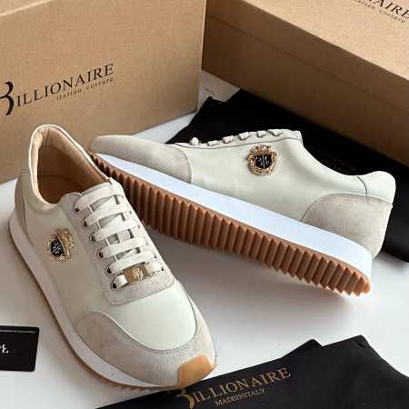 Billionaire Leather Sneakers
