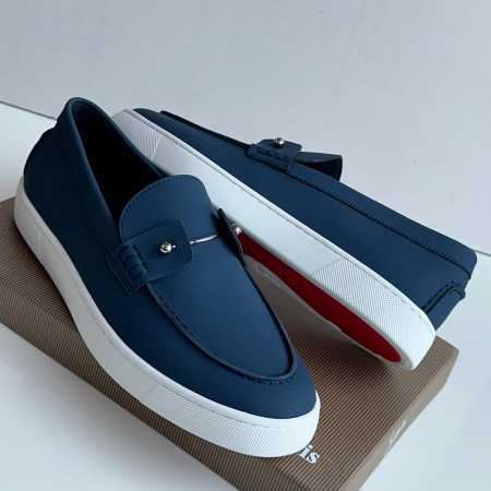 CL Chambelisneak Leather Sneakers Blue