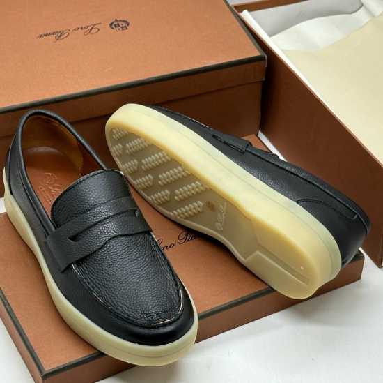 Loro Piana Loafers Black