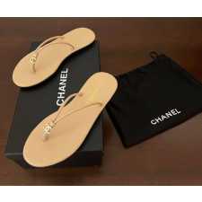 Chanel Luxe Slides - Nude