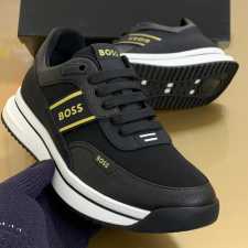Hugo Boss Lace up Sneakers Black