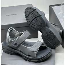 Balenciaga Leather Sandals Ash