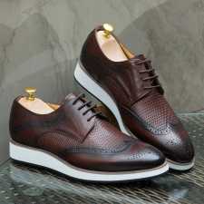 Berluti Lace Up Shoes Coffee Brown