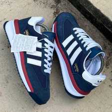 Adidas XL 72 Blue Stripe Sneakers 
