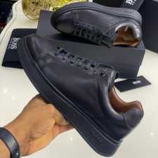 Hugo Boss Sneakers Leather All Black