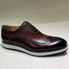 Berluti Leather Lace Up Shoe Brown