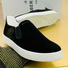 Berluti Slip-on Sneakers Black