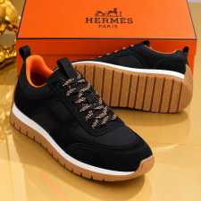 Hermes Luxury Sneakers Black