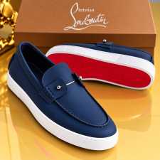 CL Chambelisneak Leather Sneakers Blue
