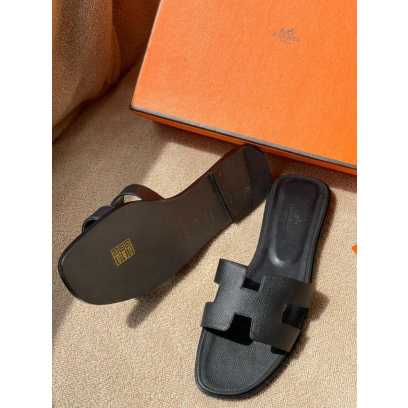 HERMES SLIDE - BLACK