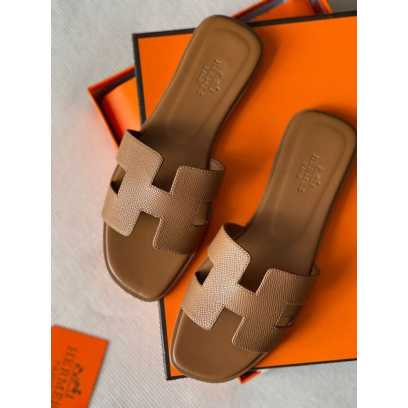 HERMES SLIDE - BROWN
