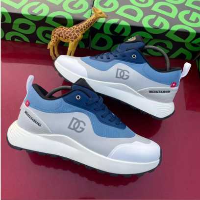 D & G Sneakers White Blue
