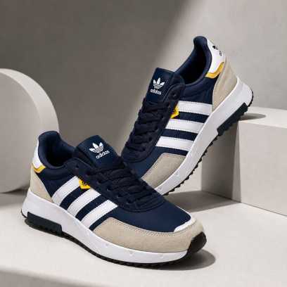 ADIDAS RETROPY F2 SNEAKERS Blue Ash