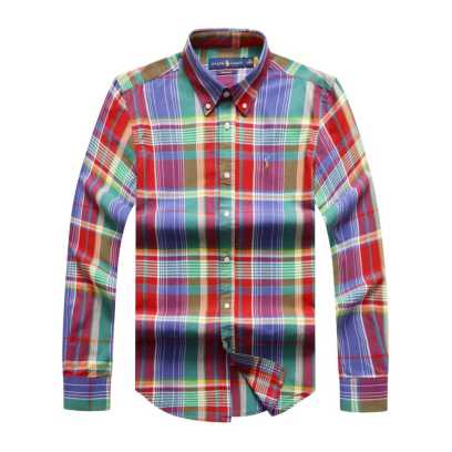 PRL Long Sleeve checkered Shirt