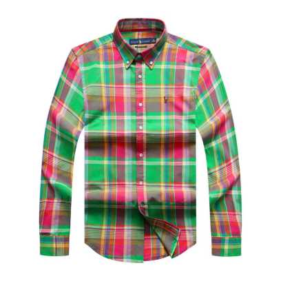 PRL Long Sleeve checkered Shirt