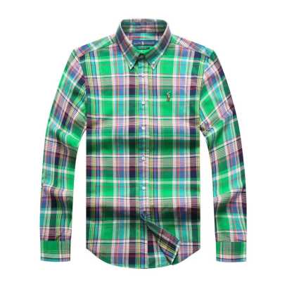 PRL Long Sleeve checkered Shirt