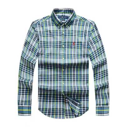 PRL Long Sleeve checkered Shirt