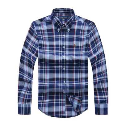 PRL Long Sleeve checkered Shirt