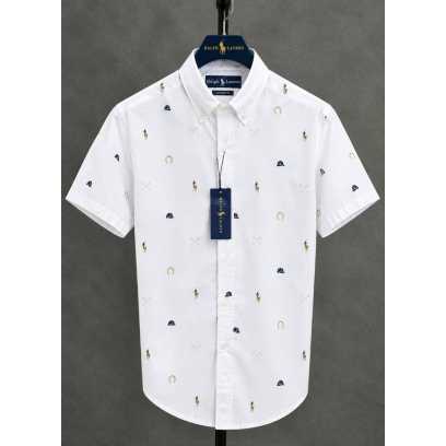 PRL Short Sleeve Embroidery Shirt
