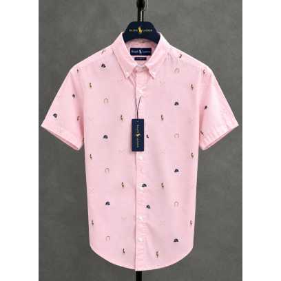 PRL Short Sleeve Embroidery Shirt