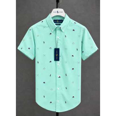 PRL Short Sleeve Embroidery Shirt