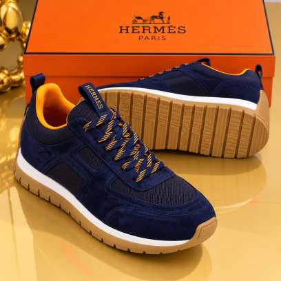 Hermes Luxury Sneakers Blue