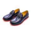 Brexpo Leather Red Sole Shoe Blue