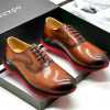Brexpo Leather Red Sole Shoe Brown