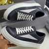 Rick Owen Sneakers Leather Black