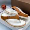 Pedro Slippers White Brown