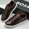 Hugo Boss Sneakers Coffee Brown