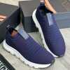 Zegna Slip-on  Sneakers  Navy Blue White