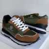 Givenchy Leather Sneakers Green Brown