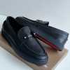 Christian Louboutin Chambelisneak Leather Sneakers All Black